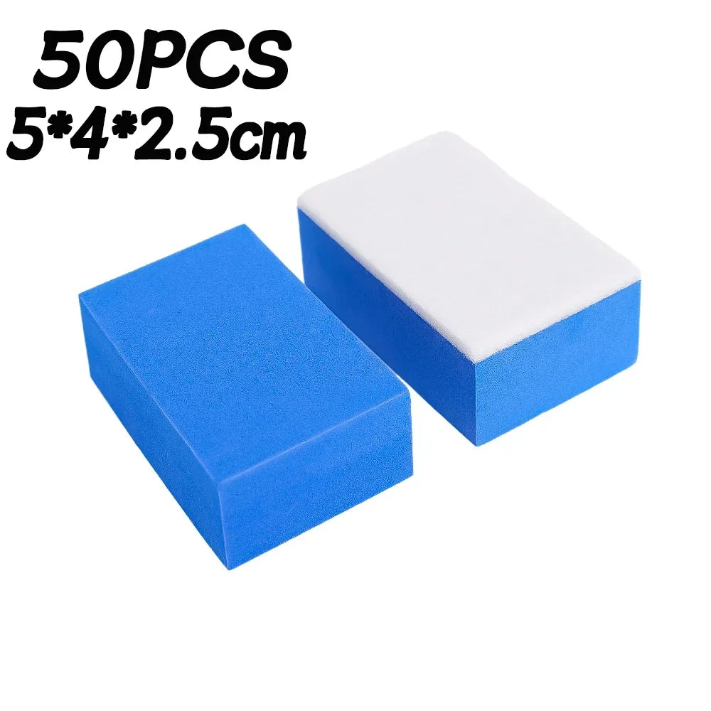 Car Oil Film Cleaning Sponge Wiper Crystal Plating Polishing Sponge Brush Car Windshield Glass Wool Felt Brush Oil Removal Tools