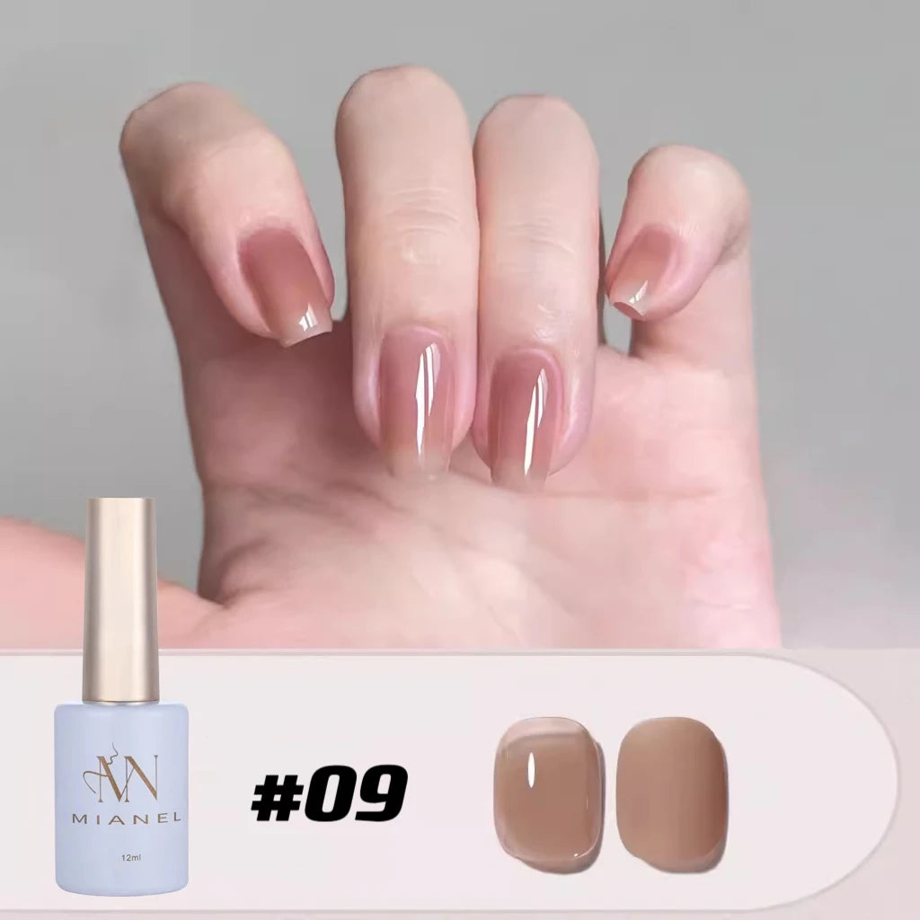 MIANEL 3-in-1 Gel Nail Polish – One-Step Formula for Vibrant Summer Nails