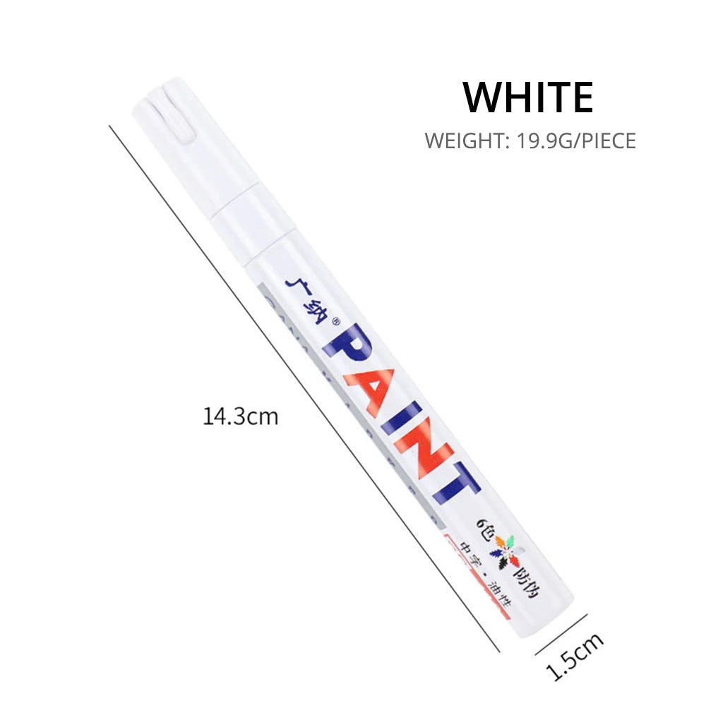 Oily Paint Tire Pen – Mark, Touch Up & Make It Stick!