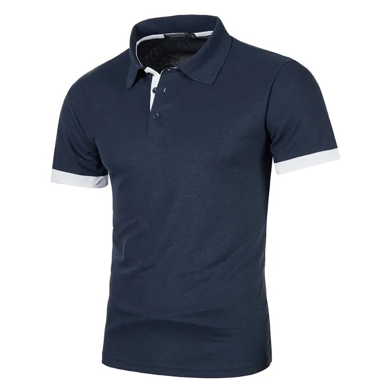Men’s Summer Polo – Lightweight, Casual & Cool for On-the-Go Style!