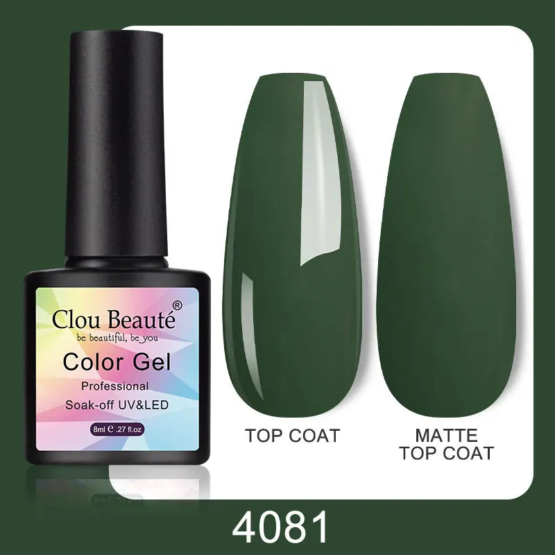 Clou Beaute Color Pop – 8ml Gel Varnish for Bold, Long-Lasting Nail Art (UV/LED Cure)