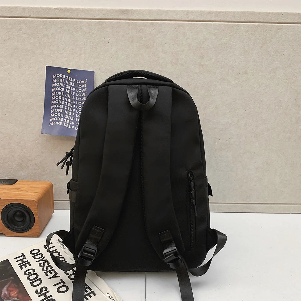 Midnight Move Backpack – Sleek, Spacious & School-Day Strong!