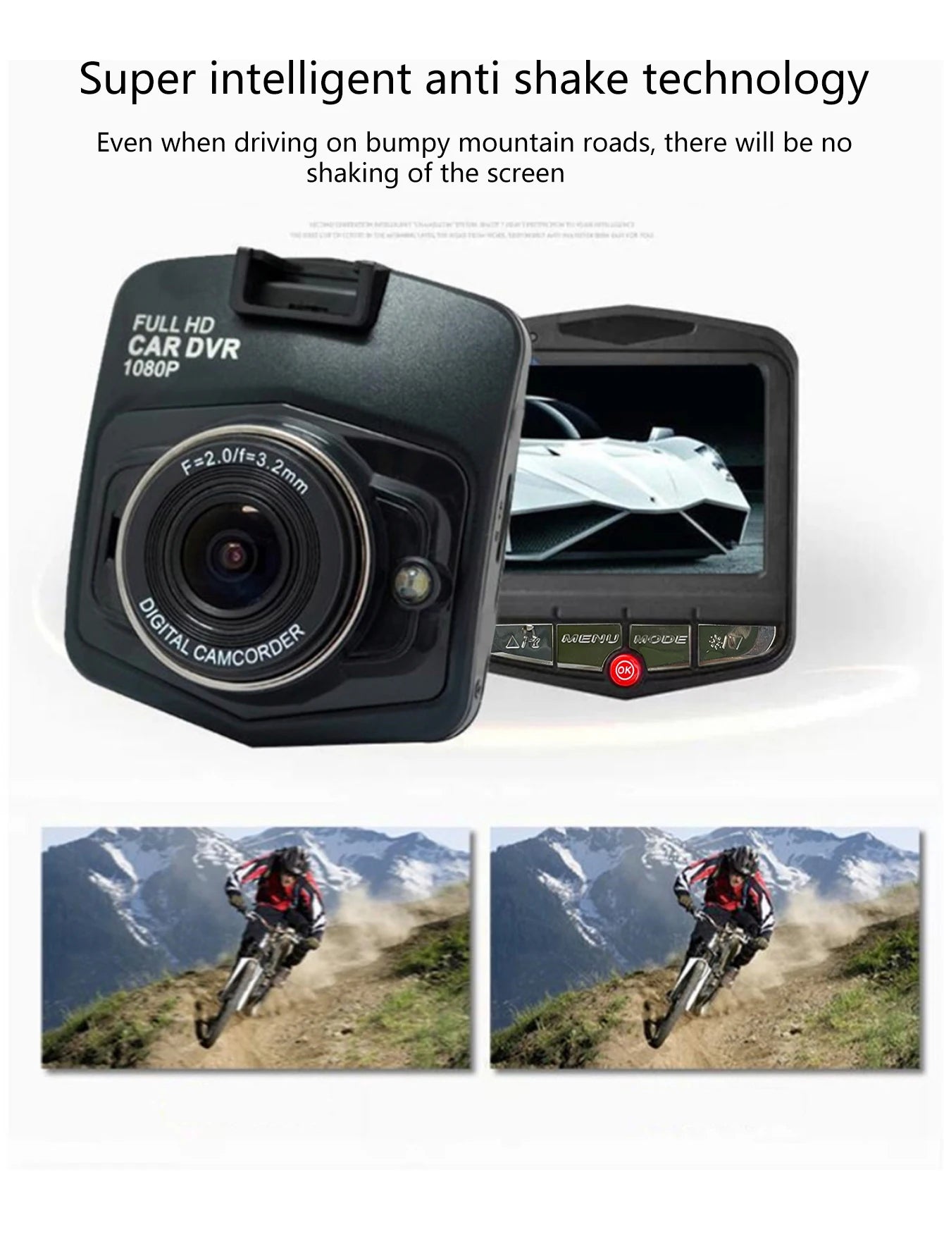 Car Monitor Car Recorder , Car Charging Single Video Recorder