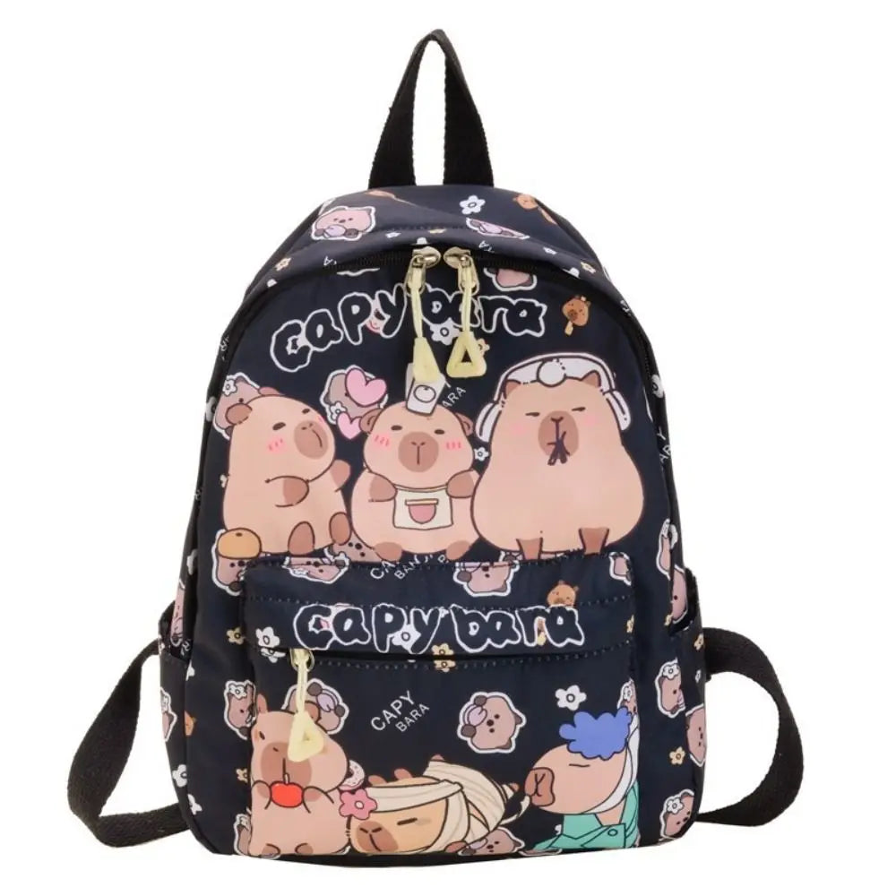Capybara Breeze Backpack – Ultra-Light Cuteness for School & Play!