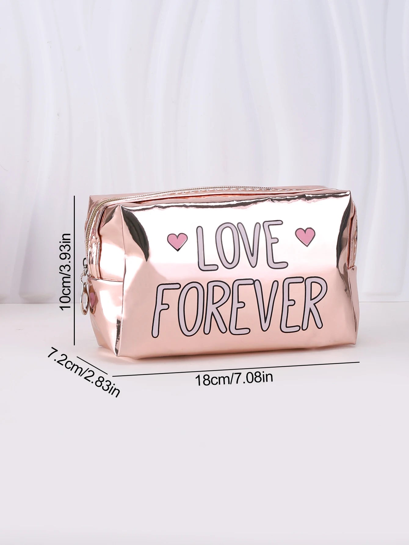 Kawaii PU Pencil Case – Waterproof Large-Capacity Stationery Storage Bag