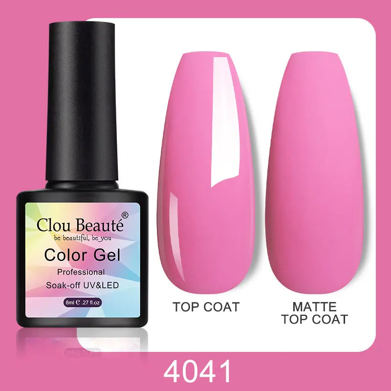 Clou Beaute Color Pop – 8ml Gel Varnish for Bold, Long-Lasting Nail Art (UV/LED Cure)