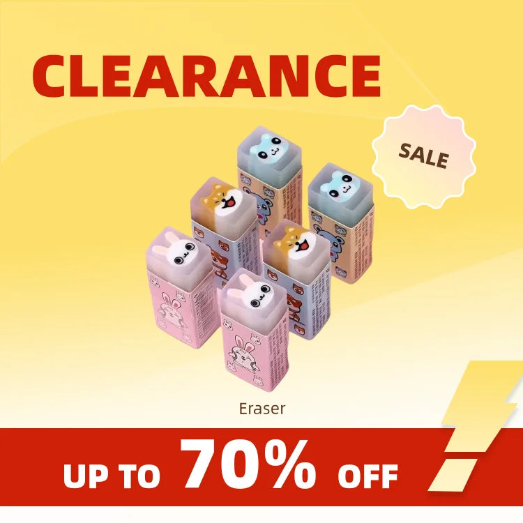 3pcs/6pcs Cute Animal Jelly Erasers – Sweet-Scented Cartoon Rubber for Kids & Students, Fun Gift & School Supplies