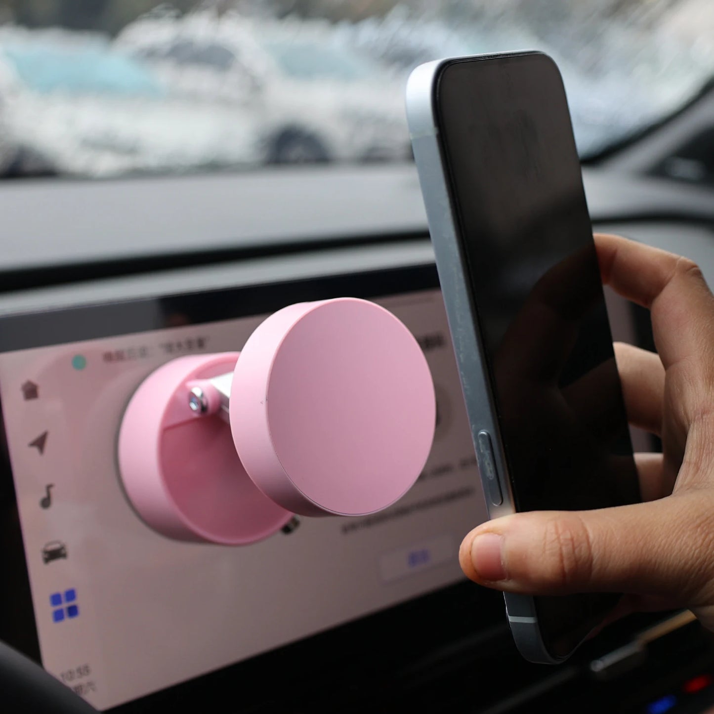 Stick Anywhere Vacuum Suction Phone Holder
