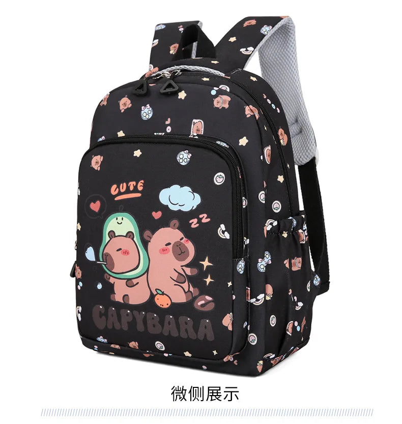 Capybara Cutie Backpack Set – Snuggle-Ready Style for Happy School Days!