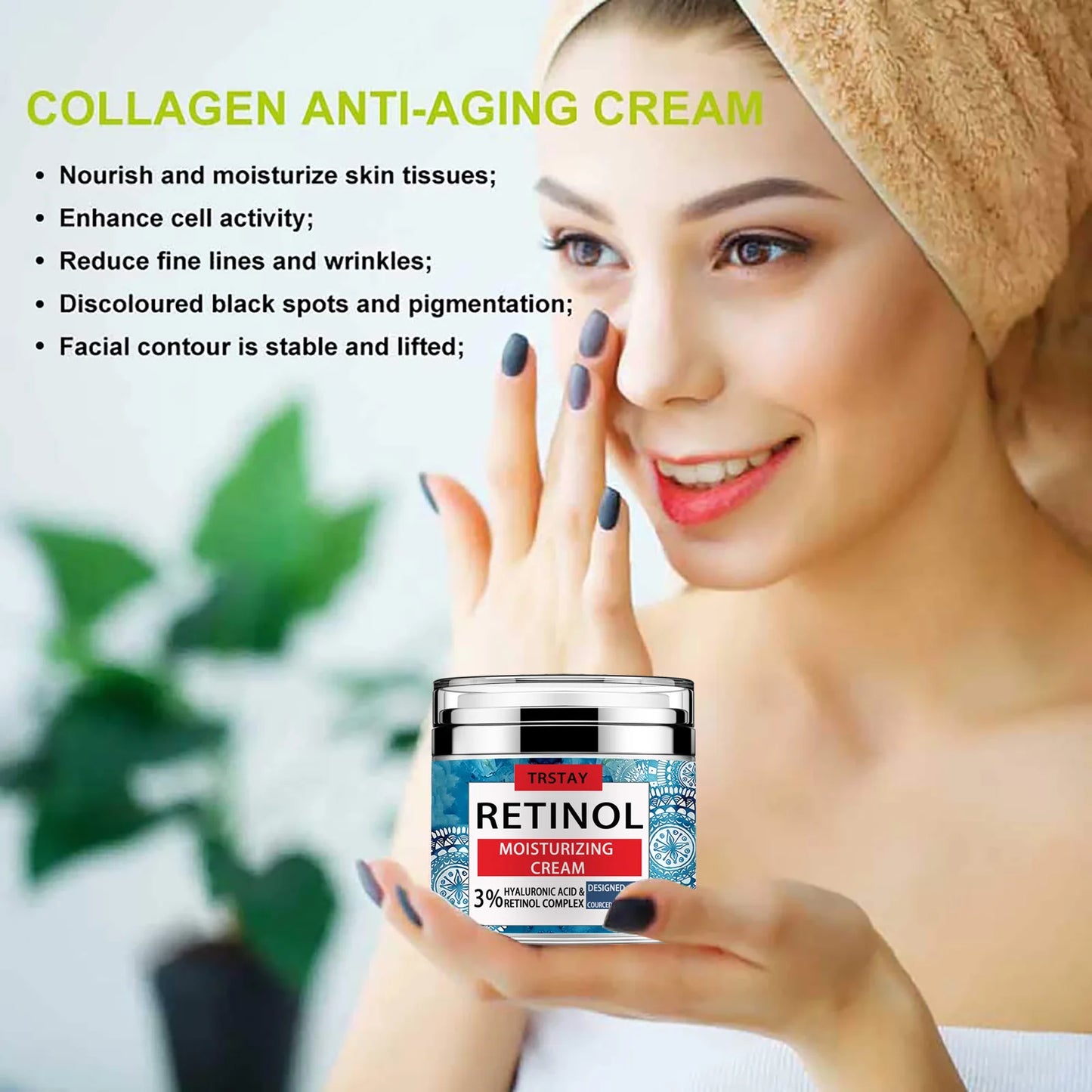 Japan Sakura Essence Cream, Sakura Tone Up Cream with Hyaluronic Acid,