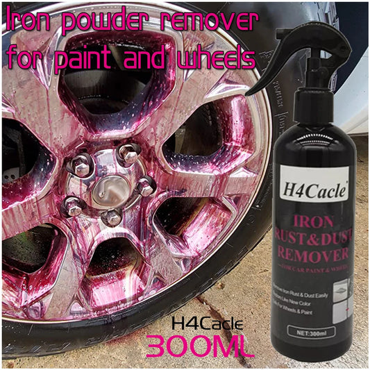 H4Cacle Car Iron Remover Protect Paint Wheels and Brake Rim Metal Dust & Iron Powder Remover