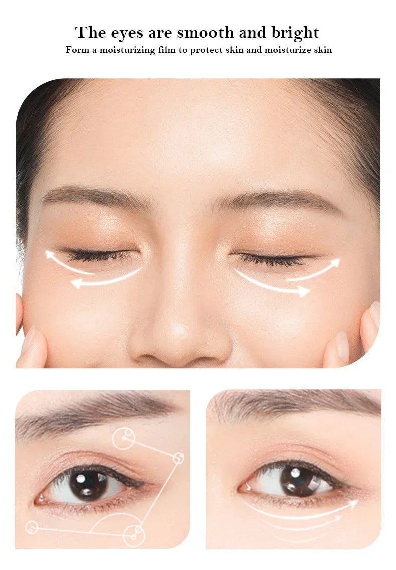 Grape Anti-aging Moisturizing Collagen Eye Mask Anti Dark Circles Dry Eyes Masks Beauty Skin Care Eye Patches 60Pcs