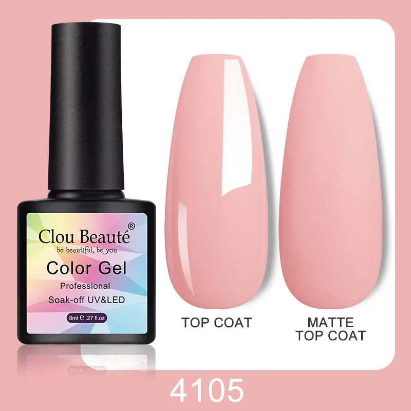 Clou Beaute Color Pop – 8ml Gel Varnish for Bold, Long-Lasting Nail Art (UV/LED Cure)