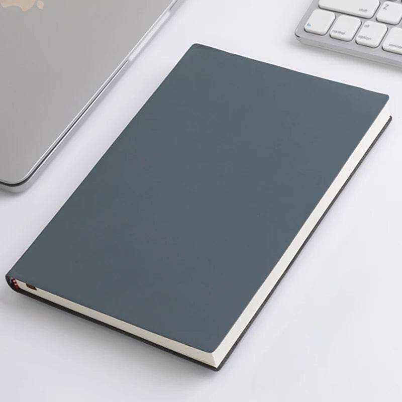A5 Soft Leather Notebook With 120 Inner Pages, Waterproof Cover And Comfortable Touch