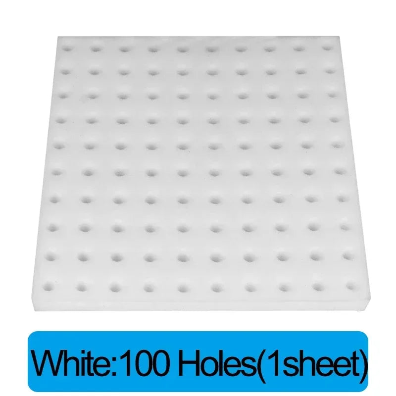 500/100Pcs Sponge Squares for Hydroponics Hydroponic Sponge Planting Tool Household Greenhouse Hydroponic Sponge Square Sponges