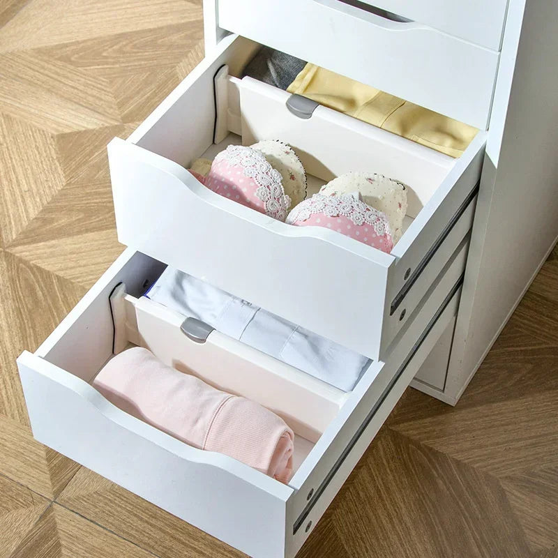 4 Pack Drawer Dividers Organizer Retractable Adjustable Storage Drawer Partition Holder Clapboard Kitchen Organizer Household