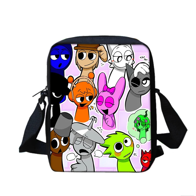 Sprunki Style Tote – Anime-Inspired Fun for Kids, Teens & Trendy Grown-Ups!