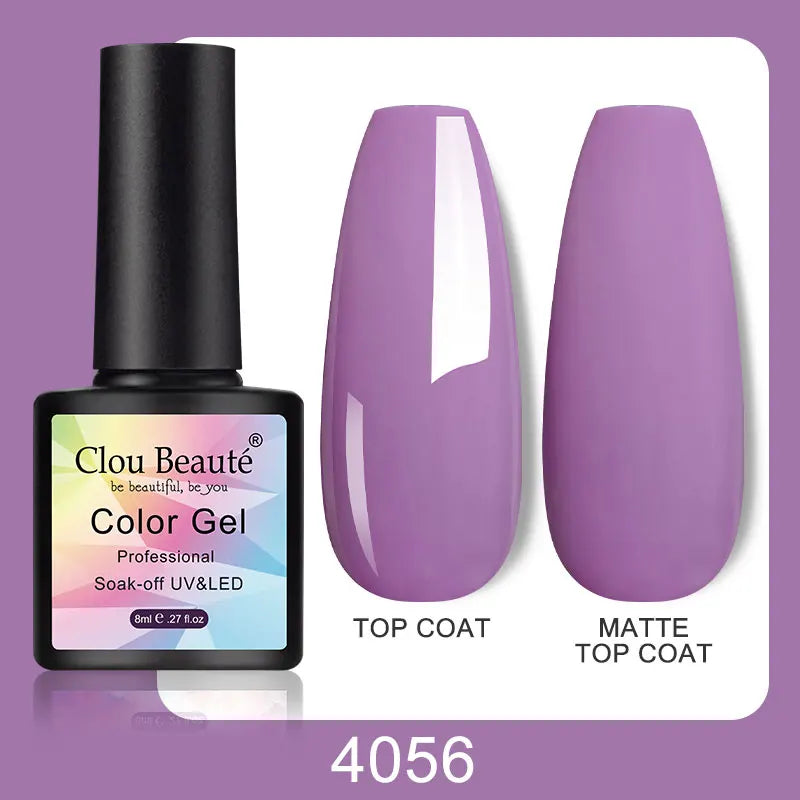 Clou Beaute Color Pop – 8ml Gel Varnish for Bold, Long-Lasting Nail Art (UV/LED Cure)