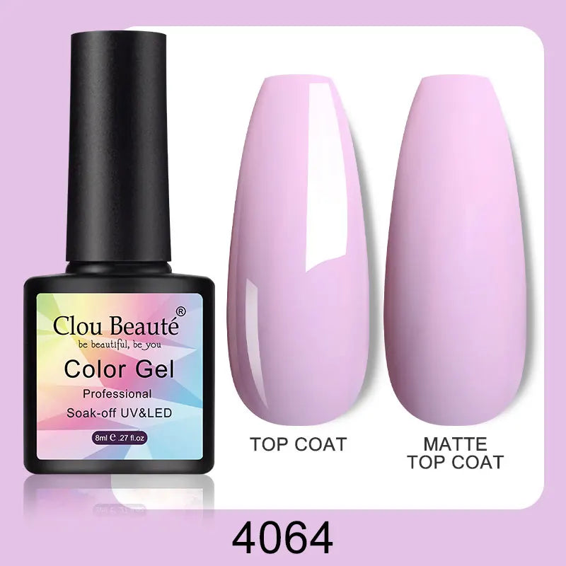 Clou Beaute Color Pop – 8ml Gel Varnish for Bold, Long-Lasting Nail Art (UV/LED Cure)