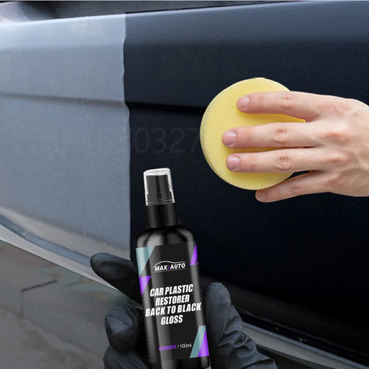 Car Plastic Restorer Back To Black Gloss Plastic Renovator Longlasting Coating Leather Restore Auto Polish Cleaning Products