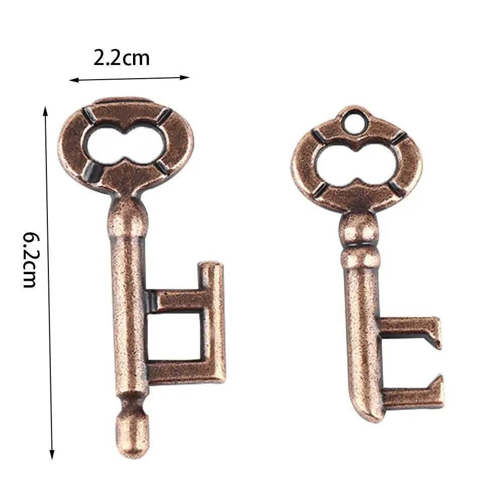 Classic Intelligent Lock Toy Brain Tester Development Alloy Key Ring Puzzle Game Children's Kid IQ Thinking Test Key Puzzle Toys