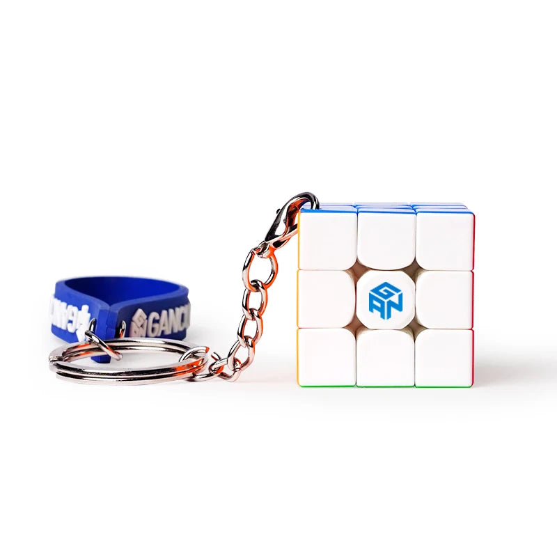 [JudyCube] GAN 328 Mini Keychain Cube 3x3x3 Puzzle Magic Cube GAN328 Mini Children's Gifts GAN 330 Speed Cube Key buckle