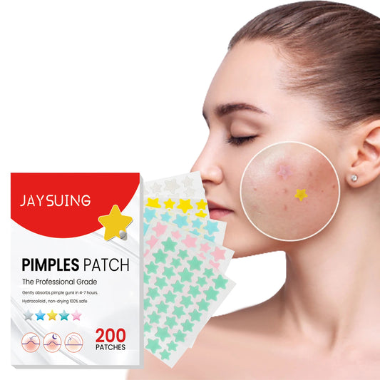 200pcs Repair Acne Patches Fade Acne Marks Red Seal Cover Blemishes Spots Remove Pimples Invisible Acne Removal Skincare Patches