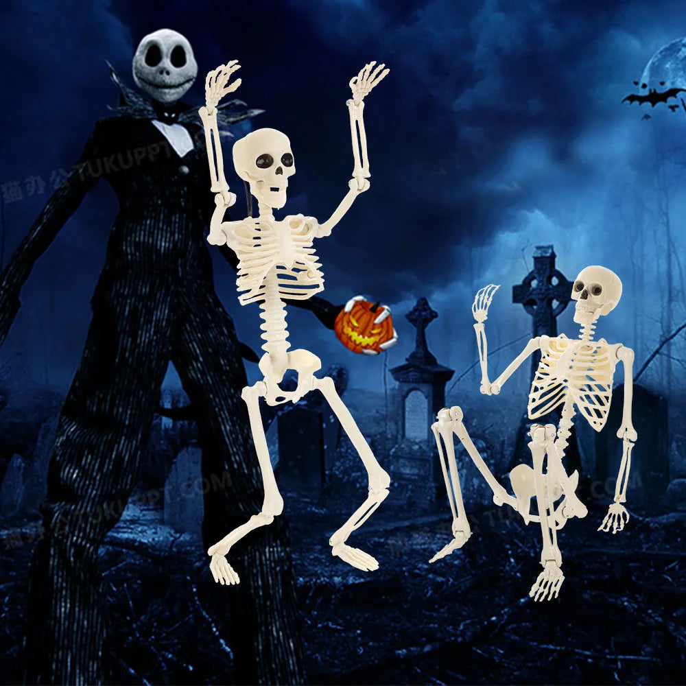 Halloween Skeleton Man Skeleton Simulation Human Skeleton Ghost House Party Decoration Decoration Prop Horror Skeleton