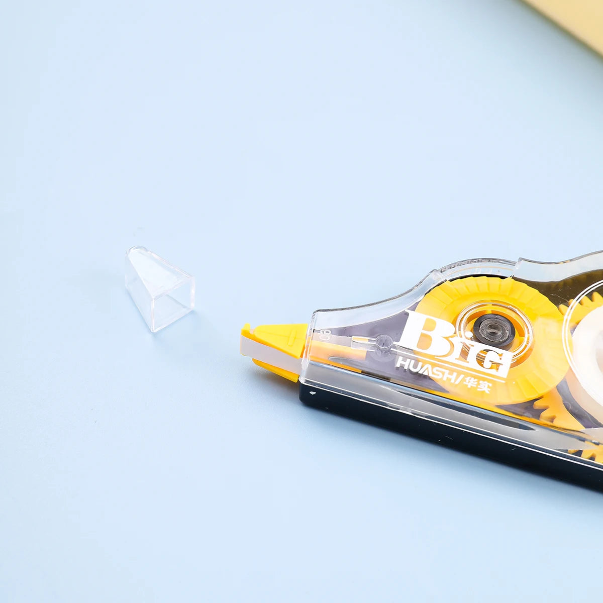 3-Pack Film-Based Correction Tape – White Mistake Out with Transparent 5mm Dispenser (16.4ft) for School & Office Use