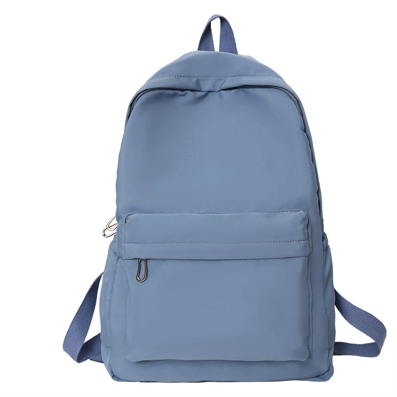 UrbanEase Solid Backpack – Lightweight & Versatile for High School, Travel & Daily Style!