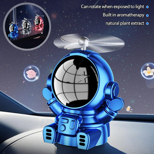 Solar Car Air Freshener Auto Interiors Rotation Air Freshener Ornaments Long Lasting Flavoring Deodorant Diffuser Accessories