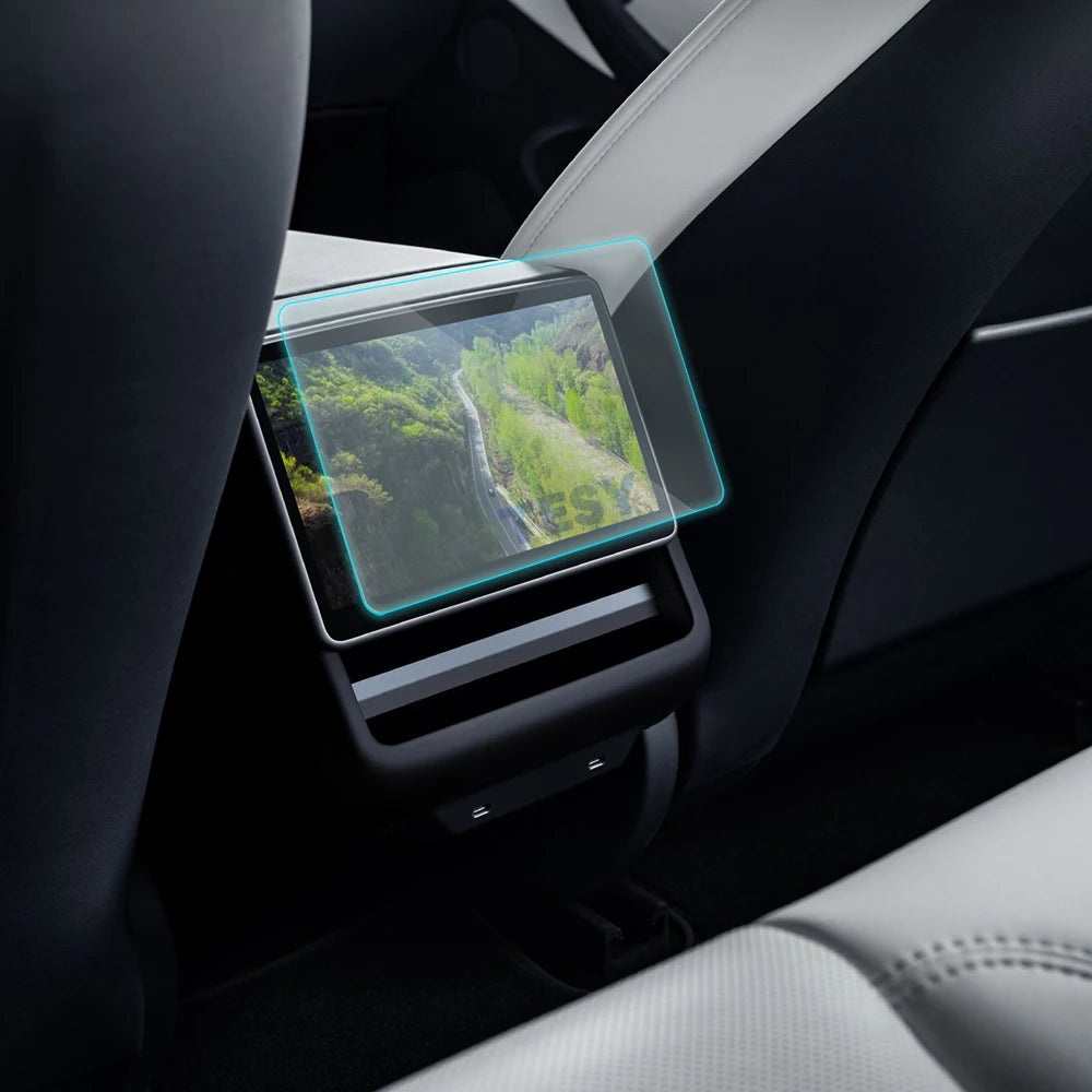 Tempered Glass Film Protector for New Tesla Model Y Launch Juniper 2025 Model 3 Highland 2024  Rear Center Control Protective