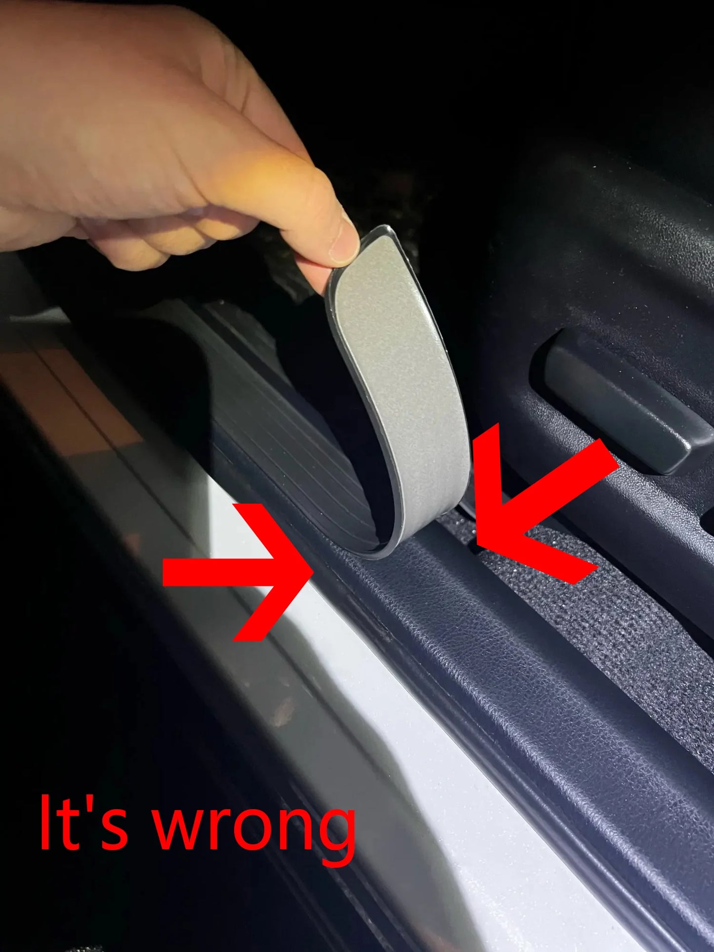 Rubber Guard Door Sill Scuff Covers – 4PCS Set