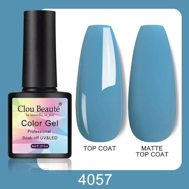 Clou Beaute Color Pop – 8ml Gel Varnish for Bold, Long-Lasting Nail Art (UV/LED Cure)