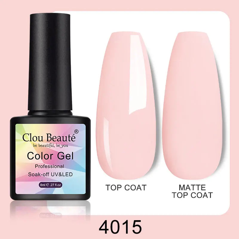 Clou Beaute Color Pop – 8ml Gel Varnish for Bold, Long-Lasting Nail Art (UV/LED Cure)