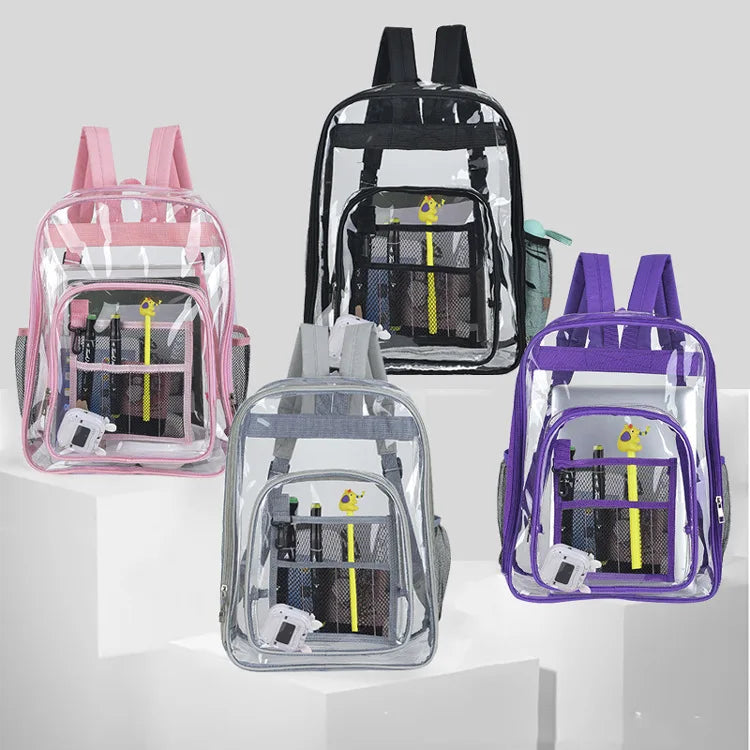 Crystal Carry All – Sleek, Spacious & Splash-Proof Style!