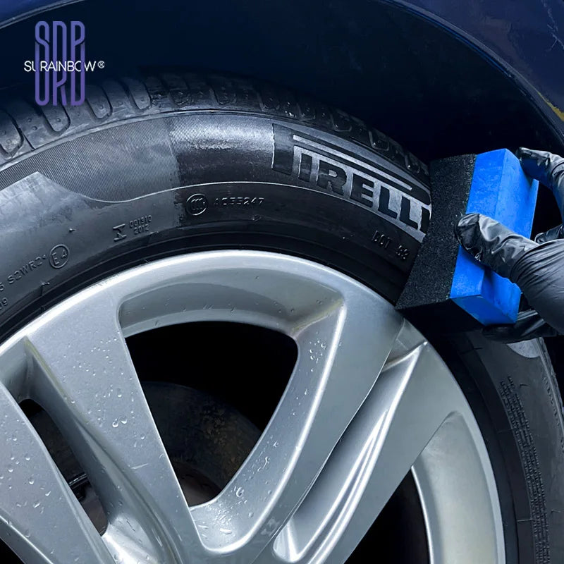 Black Wet Tire Shine,Tire Dressing for Deep Glossy Finish for Protection,Long-Lasting Tire Shine Spray,Fights Cracking and Fadin
