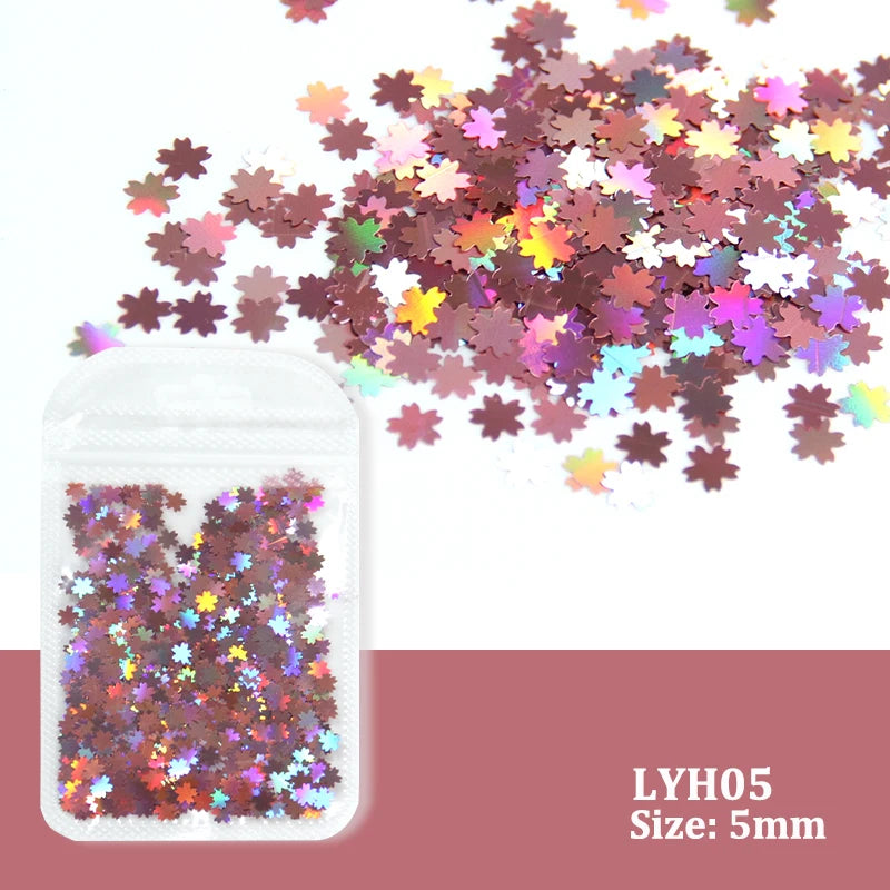 Starstruck Sparkle – Holographic Silver Nail Sequins for Viral DIY Looks