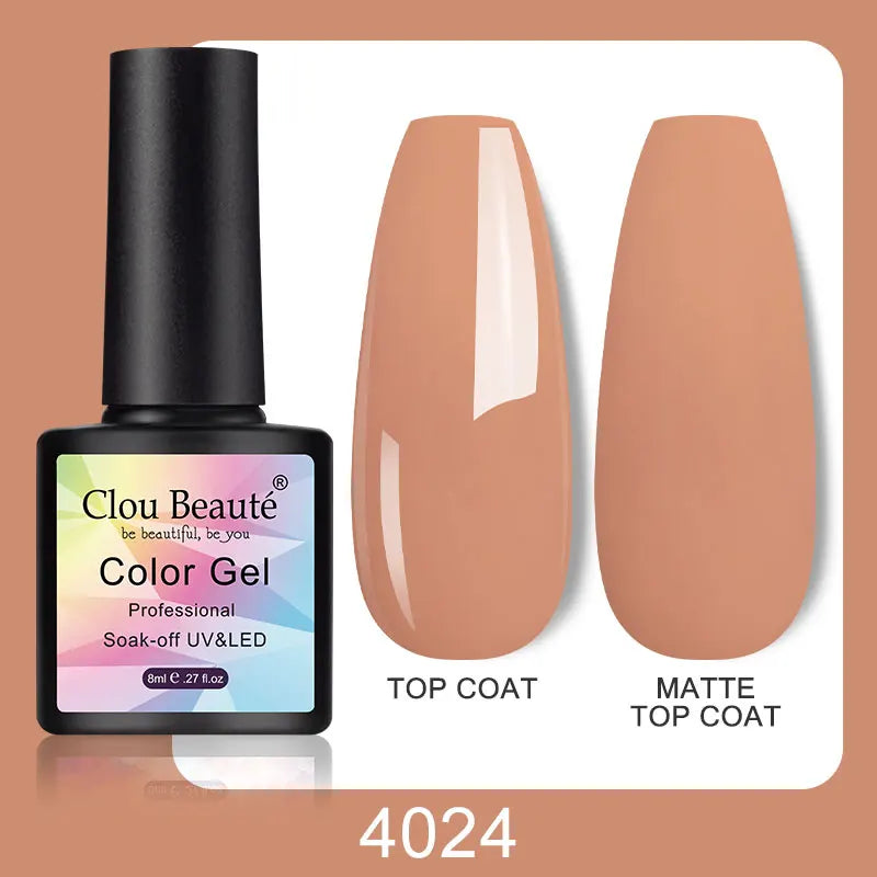 Clou Beaute Color Pop – 8ml Gel Varnish for Bold, Long-Lasting Nail Art (UV/LED Cure)