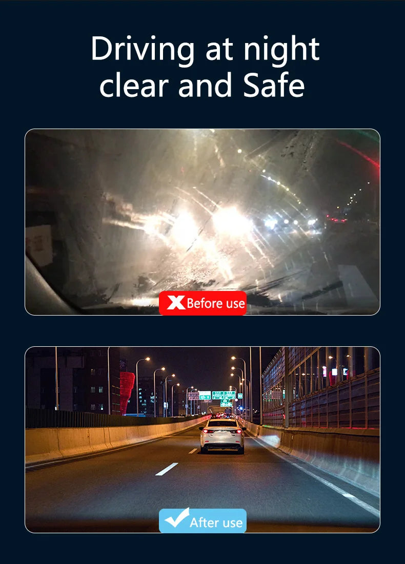 Car Oil Film Remover Windshields Antifouling Automobile Window Glass Rainproof Anti-fogging Agent Coating Defog Paint Cleaner