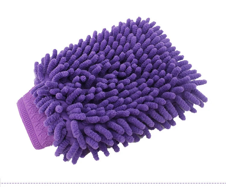 Waterproof Car Wash Microfiber Chenille Gloves Thick Car Cleaning Mitt Wax Detailing Brush Auto Care dusting gloves Glove