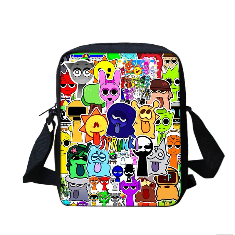 Sprunki Style Tote – Anime-Inspired Fun for Kids, Teens & Trendy Grown-Ups!
