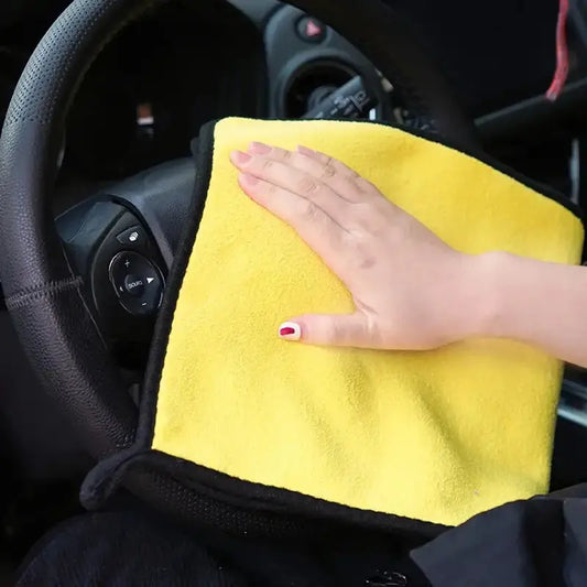 Car Wash Towel Quick Drying Double-sided Car Wash Towel Absorbent Car Wash Special Towel Coral Velvet Car Wash Towel