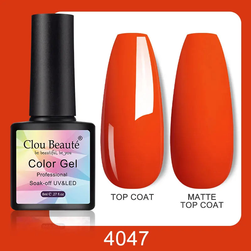 Clou Beaute Color Pop – 8ml Gel Varnish for Bold, Long-Lasting Nail Art (UV/LED Cure)