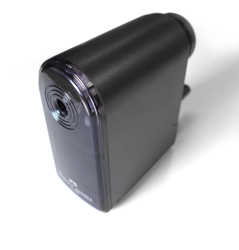 Faber-Castell Artist Long Point Sharpener – Manual Pencil Tool for Charcoal, Drawing & Sketching with Adjustable Tip Control