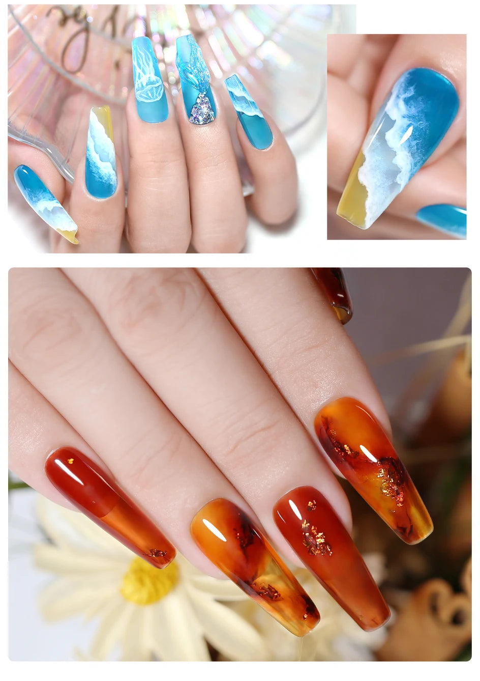 NAILCO Macaron Gel Nail Kit – 10PCS Jelly Colors for Soft, Glossy Manicures