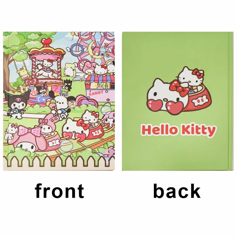Hello Kitty x Hangyodon A5 Notebook – Full-Color Cartoon Journal with Hard Cover & Kawaii Vibes