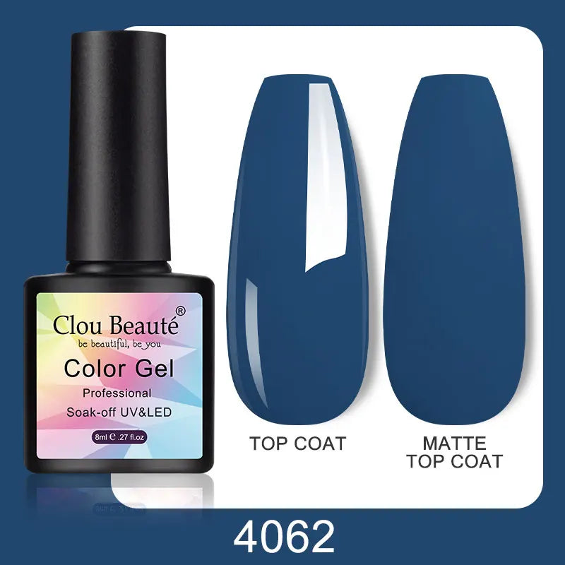 Clou Beaute Color Pop – 8ml Gel Varnish for Bold, Long-Lasting Nail Art (UV/LED Cure)