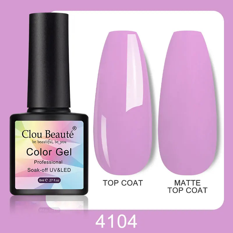 Clou Beaute Color Pop – 8ml Gel Varnish for Bold, Long-Lasting Nail Art (UV/LED Cure)