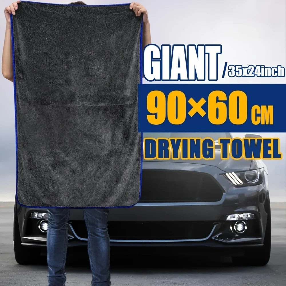 Mega Car Drying Towel – Soft, Streak-Free & Super Thirsty!